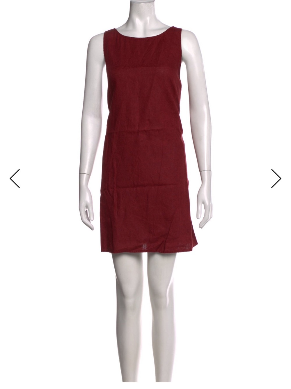 Reformation burgundy mini 4